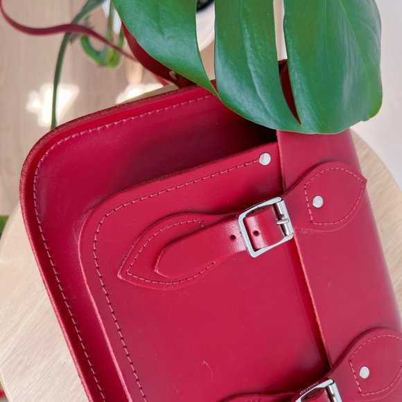 The Cambridge Satchel Company Red 11inch Satchel - Picture 6 of 11